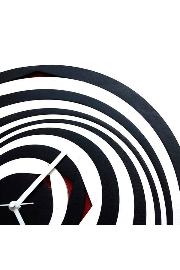 Wanduhr 'Black Hole'