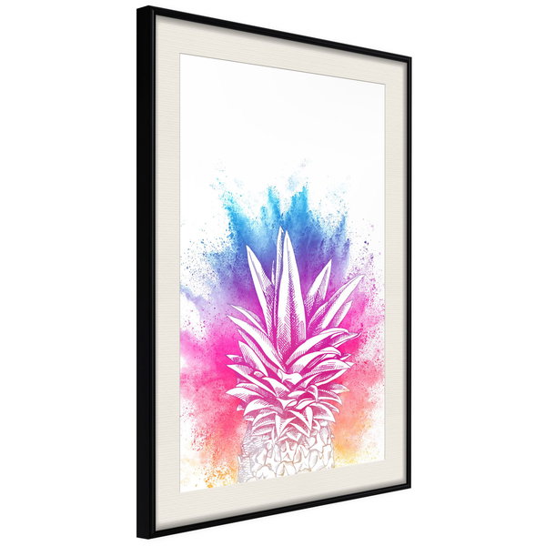 Poster 'Colourful Pineapple'