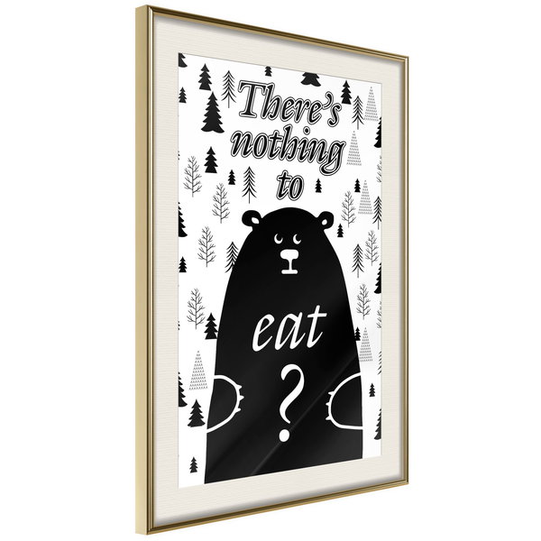 Poster 'There's Nothing To Eat?'