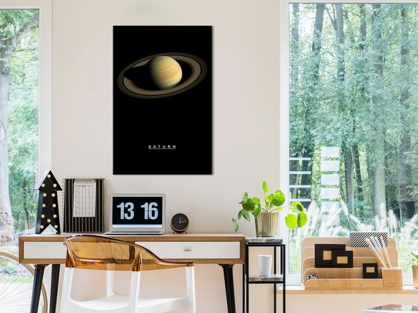 Kunstdruck auf Leinwand 'Saturn Vertical'