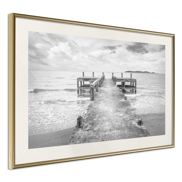 Poster 'Old Pier'