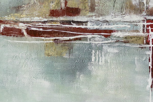 Großzügig aufgetragene Farben