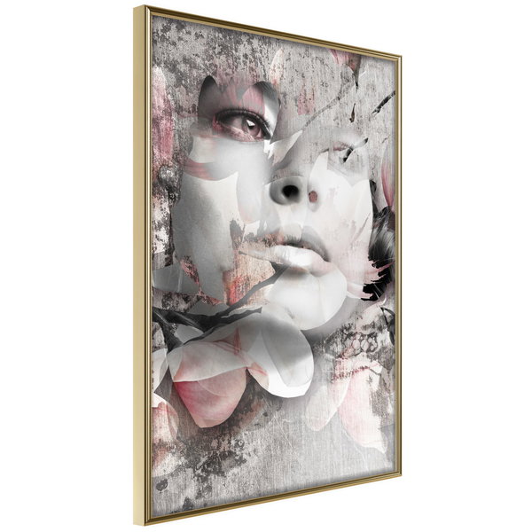 Poster 'Lady in the Flowers'