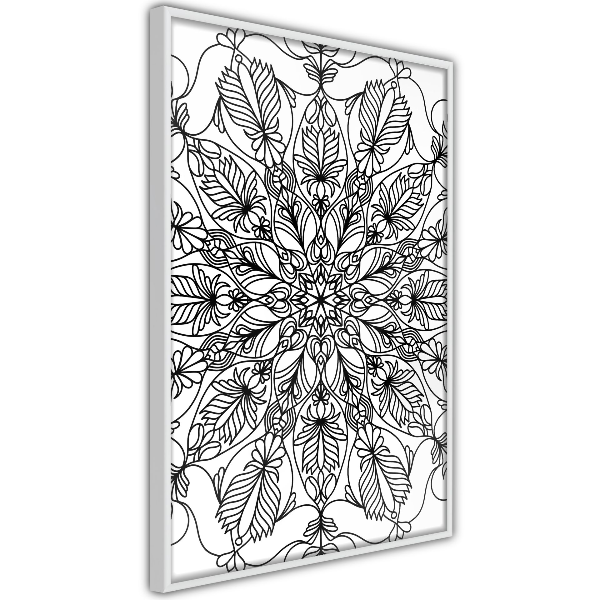 Poster 'Colour Your Own Mandala I'