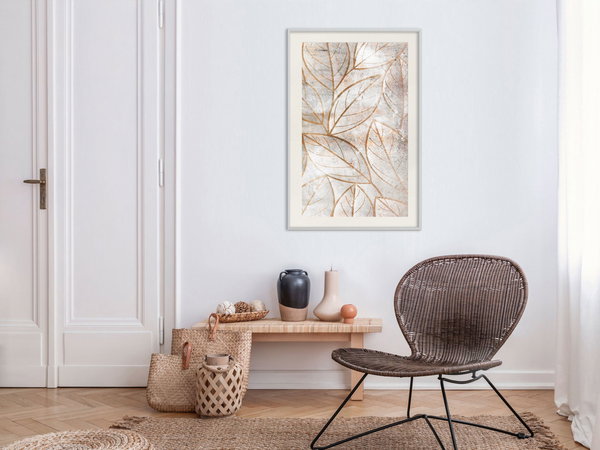 Poster 'Copper Leaves'