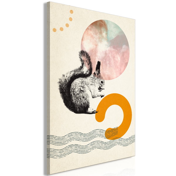 Impression sur toile 'Little Redhead Vertical'