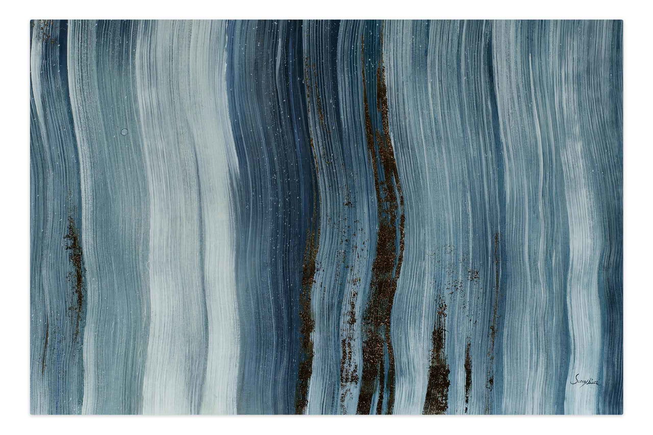 Olieverf schilderijen 'Passage of Time' | Handgeschilderd unicum 180x120cm in de ruimte.