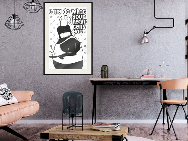 Poster 'Only Do What Your Heart Tells You'