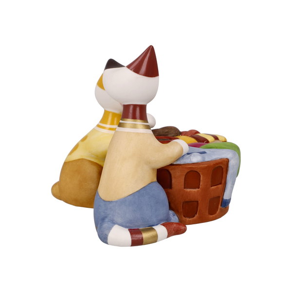 Πορσελάνινο αγαλματίδιο 'Little Helpers' του Rosina Wachtmeister 10x10x11cm
