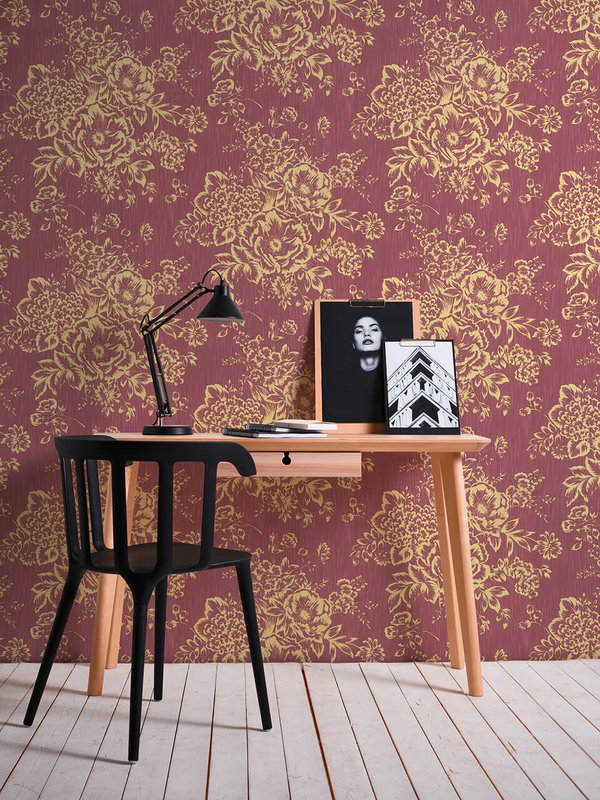 Tapete 'Metallic Silk 6' 53x1005cm