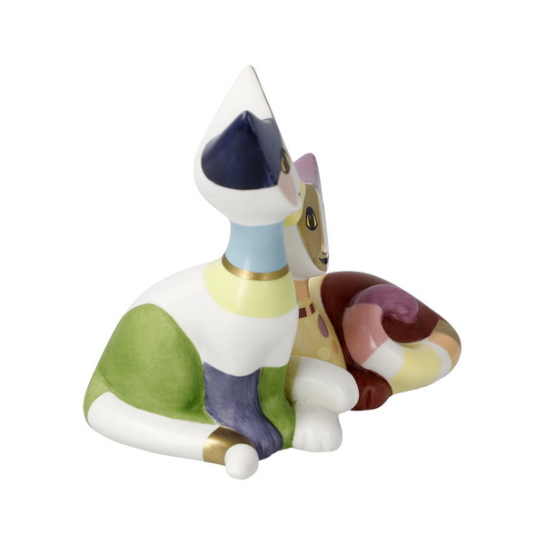 Porzellan Figur 'Tea e Tazio' von Rosina Wachtmeister 6x8x9cm