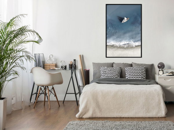 Poster 'Yacht at Sea'