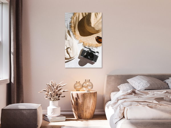 Kunstdruck auf Leinwand 'Holiday Atmosphere Vertical'
