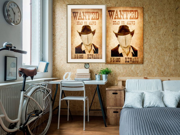 Poster 'Long Time Ago in the Wild West'