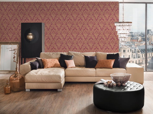 Tapete 'Metallic Silk Ten' 53x1005cm