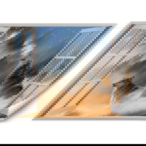 Papel de parede 'Wolf Mystique'