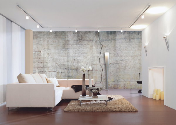 Tapete 'Beton 6' 600x250cm