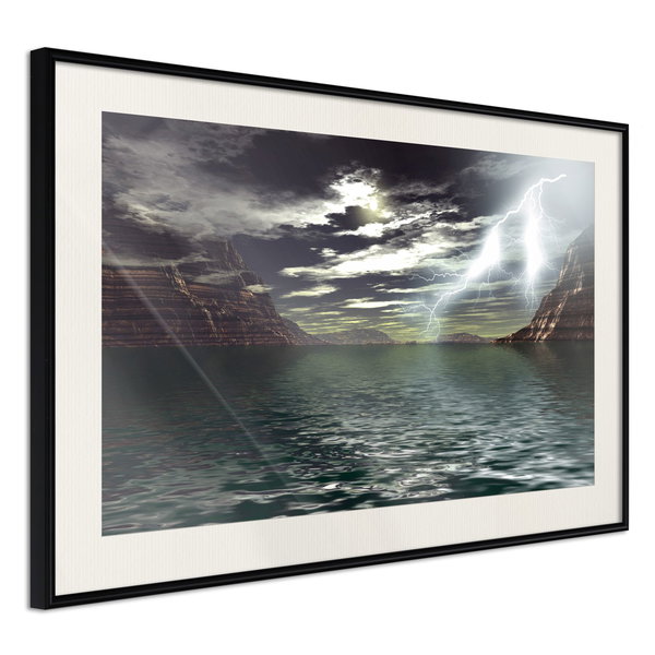 Poster 'Storm on the Lake'