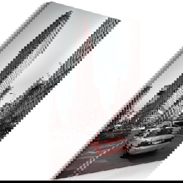 Impression sur toile 'Urban Traffic Vertical'