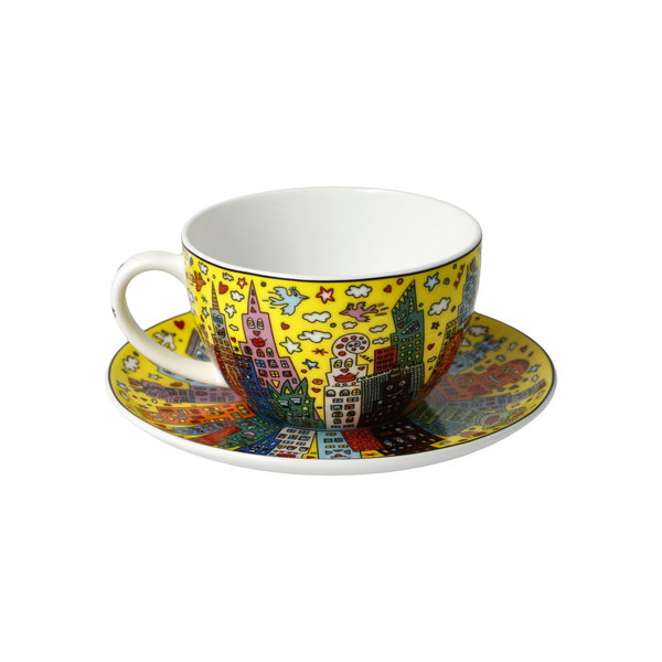 Goebel Tasse mit Untertasse 'New York Sunset'