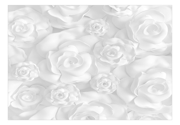 Tapete 'Plaster Flowers'