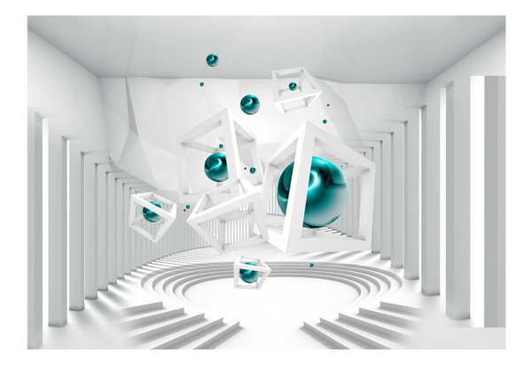 Tapete 'Corridor of Geometry'