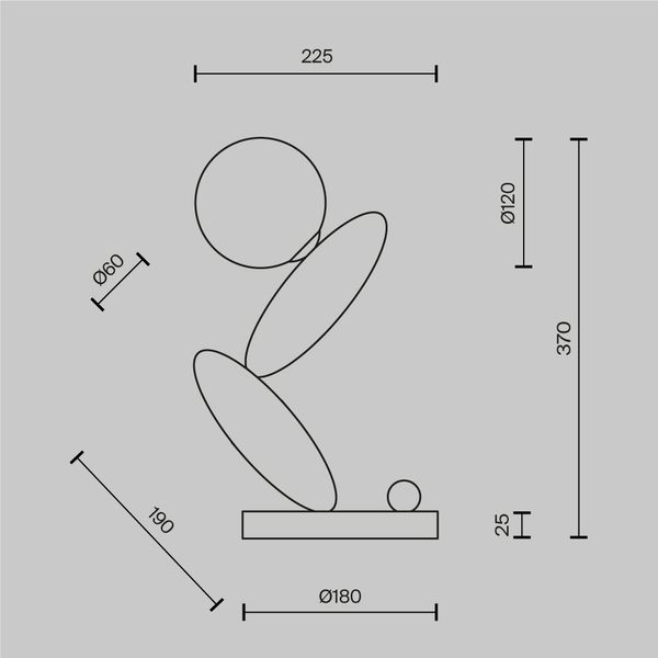 Table Lamp 'Resonance'