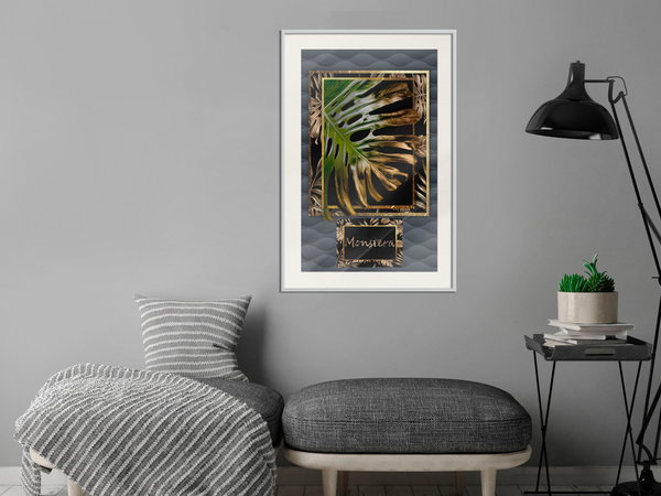Poster 'Monstera in the Frame'