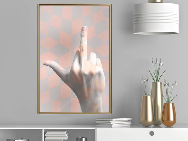 Poster 'Middle Finger'