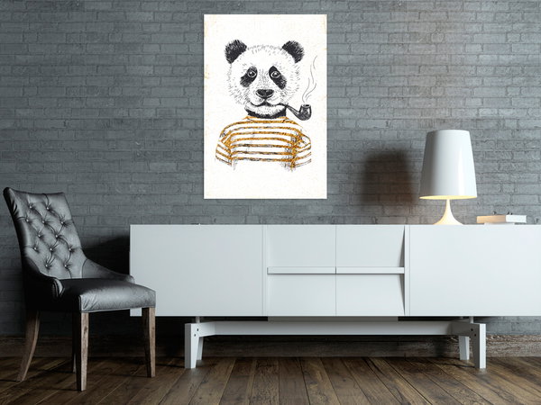 Kunstdruck auf Leinwand 'Mein Haus: Zeit für Erholung'