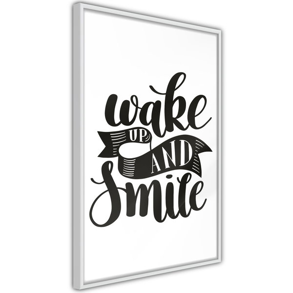 Poster 'Wake up and Smile'