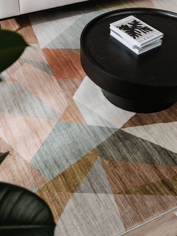 Design Teppich Mara Bunt