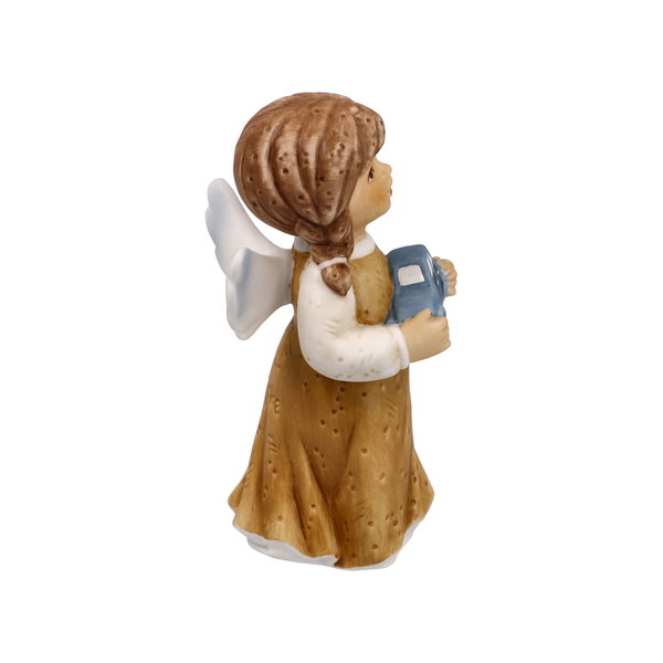 Porzellan Figur 'Gute Fahrt' von Julia E. Limpke 4x8,5x3,5cm