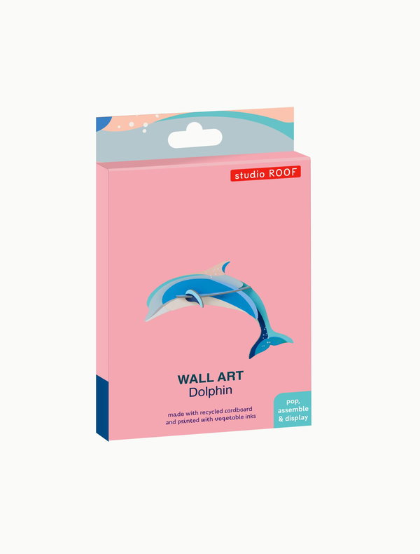 Wanddeko Papier 'Dolphin'