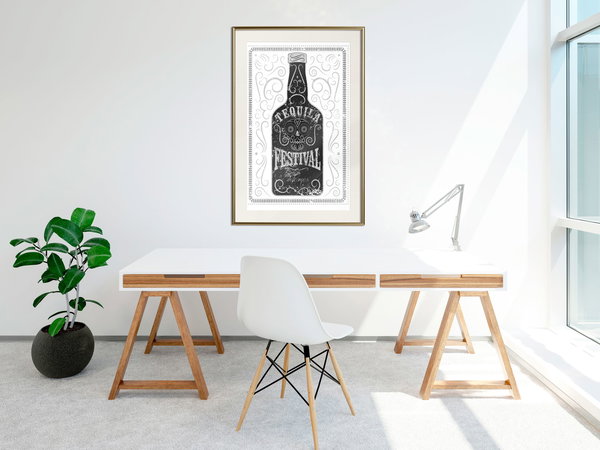 Poster 'Bottle of Tequila'