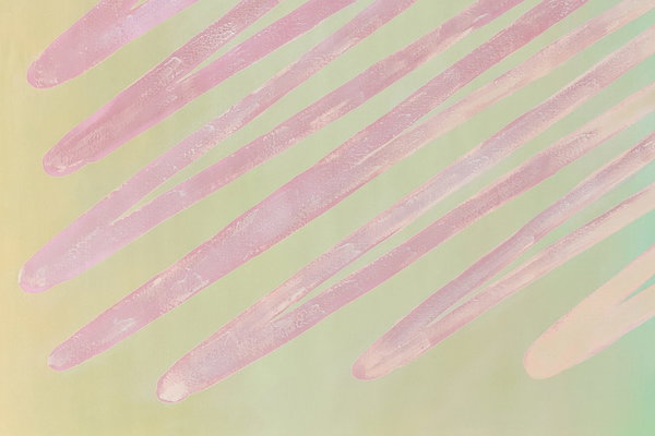 Großzügig aufgetragene Farben