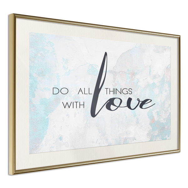 Poster 'Do All Things With Love'