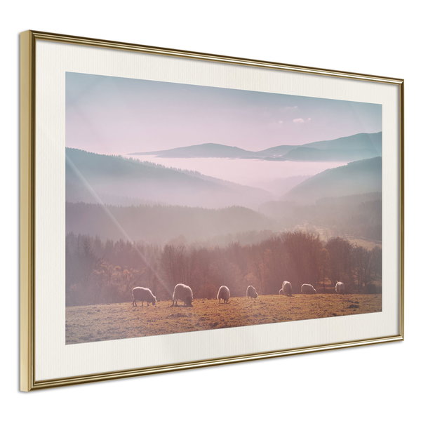 Poster 'Mountain Pasture'
