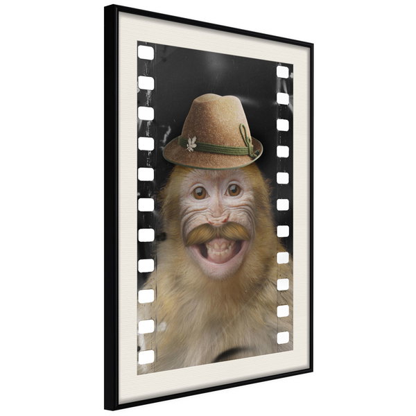 Poster 'Monkey In Hat'