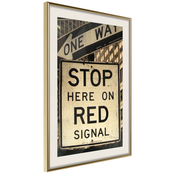 Poster 'Road Signs'