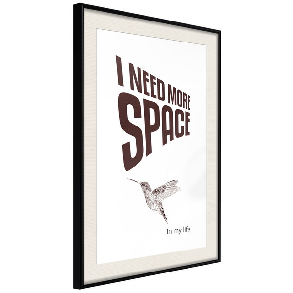 Poster 'I Need More Space'