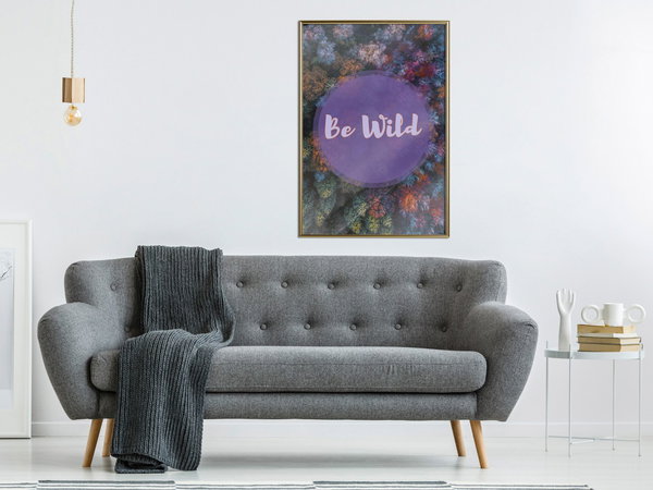 Poster 'Be Wild'