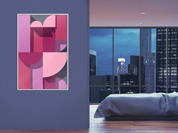 Póster 'Abstract Home'