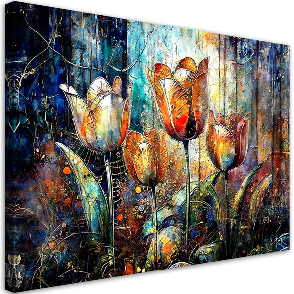 Kunstdruck auf Leinwand 'Blooming Symphony 3'