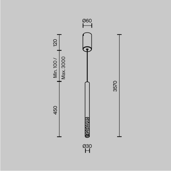 Lampa Wisząca 'Pro Shade 3'
