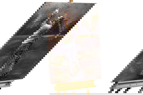 Arte contemporáneo producido a mano