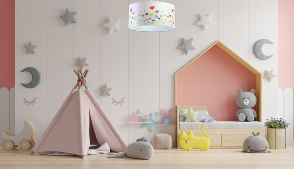 Pendelleuchte 'Foto Dreamy Colorful'