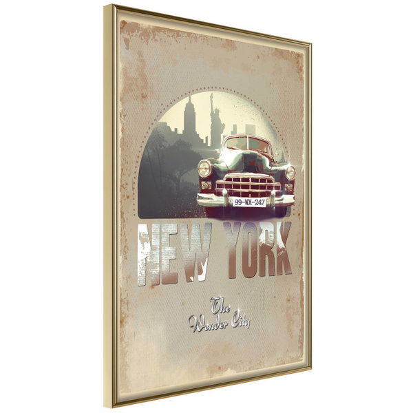 Póster 'New York - The Wonder City'