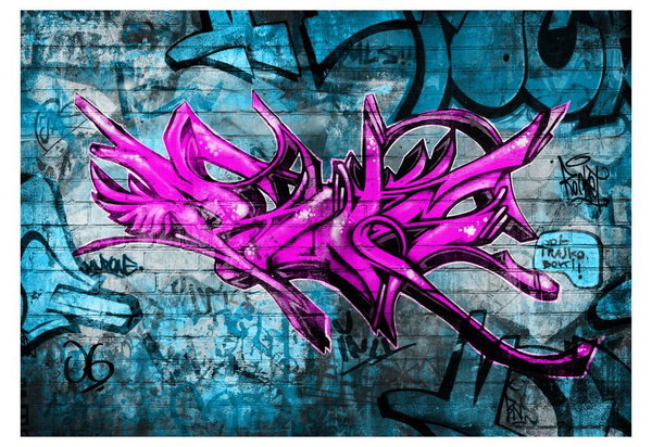 Tapete 'Anonymous graffiti'
