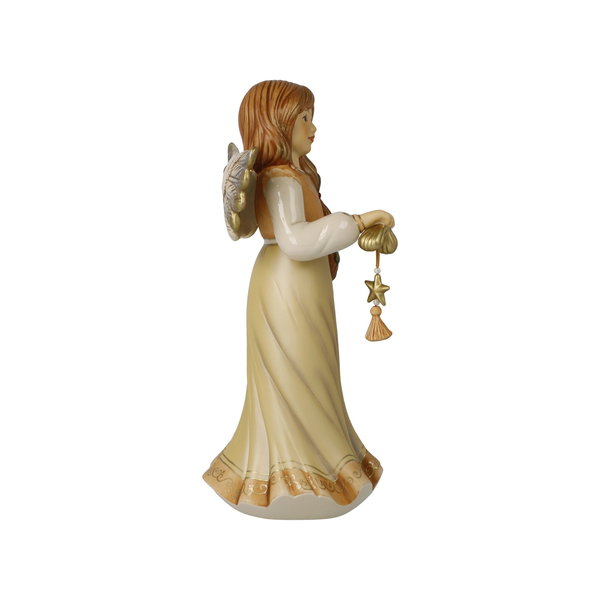 Porzellan Figur 'Funkelndes Weihnachtssternchen' von Goebel 12x26x15cm